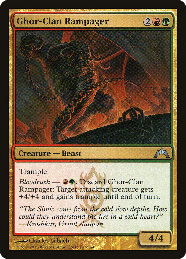 Ghor-Clan Rampager - Foil
