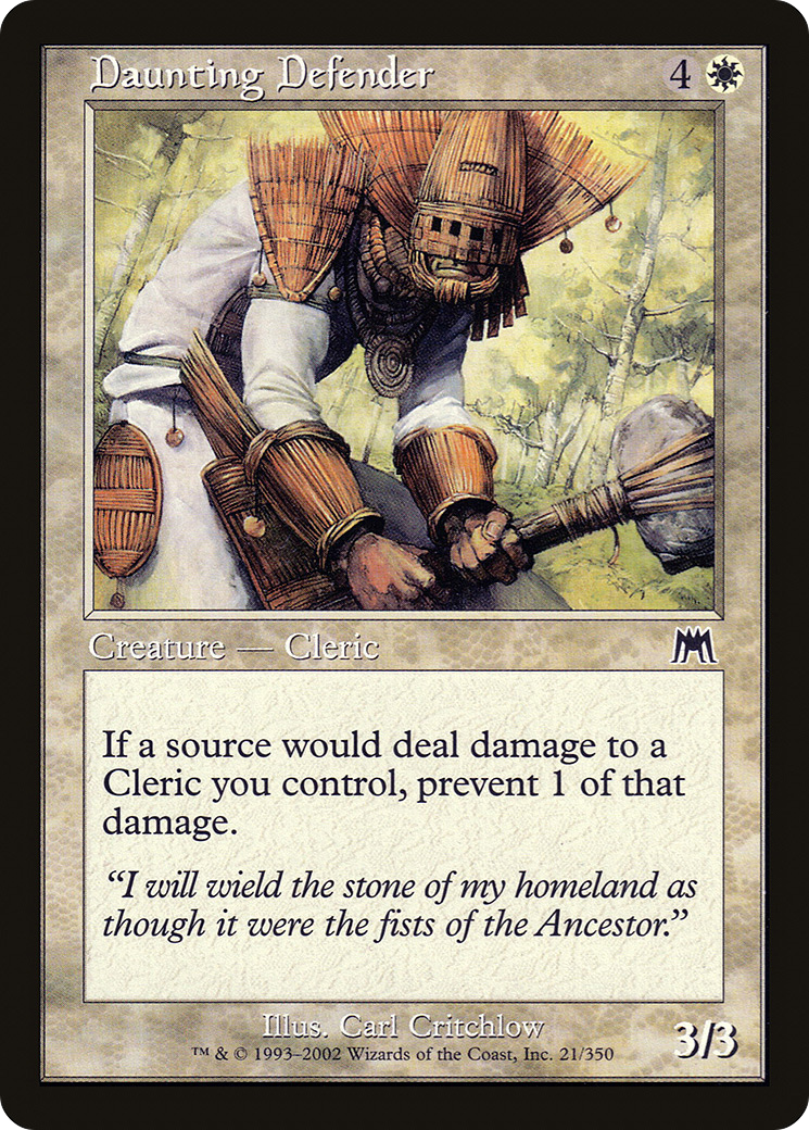 Daunting Defender - Foil
