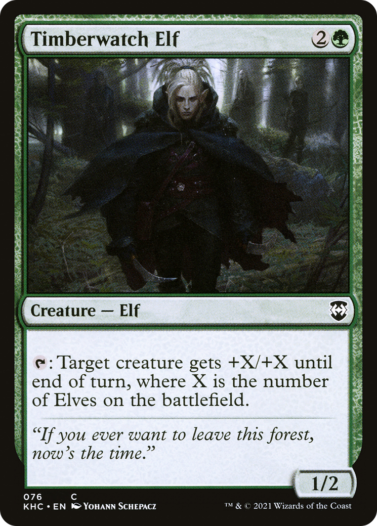 Timberwatch Elf