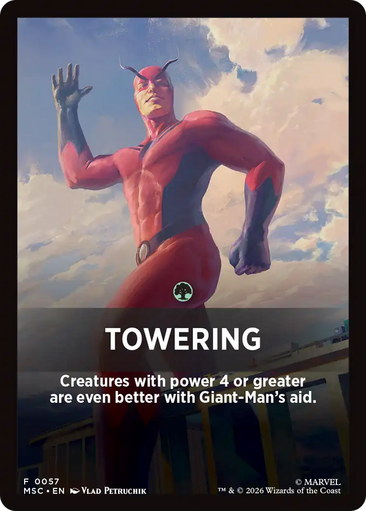 Towering (0057) (Theme Card) (FMSC)