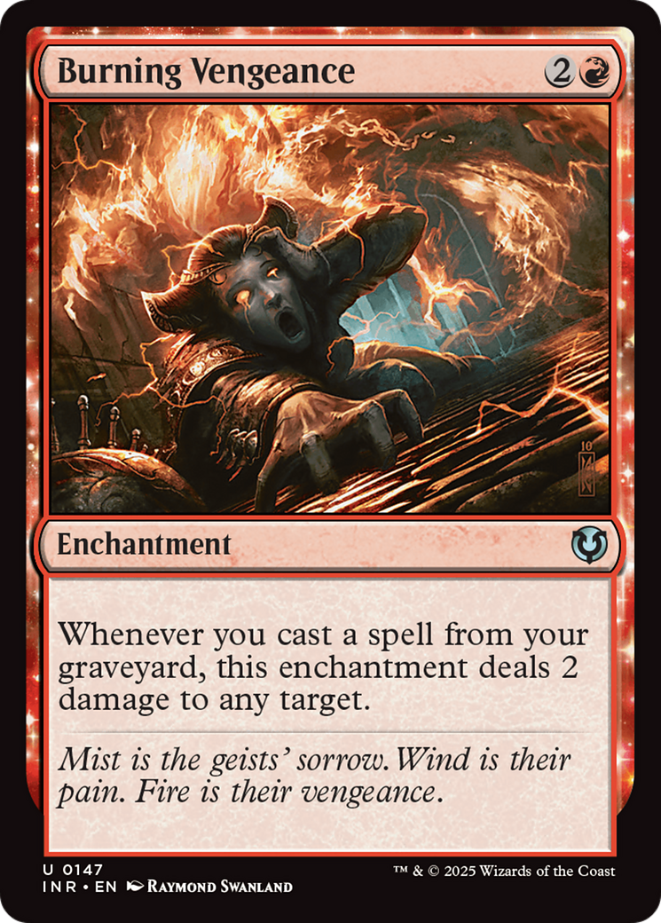 Burning Vengeance - Foil