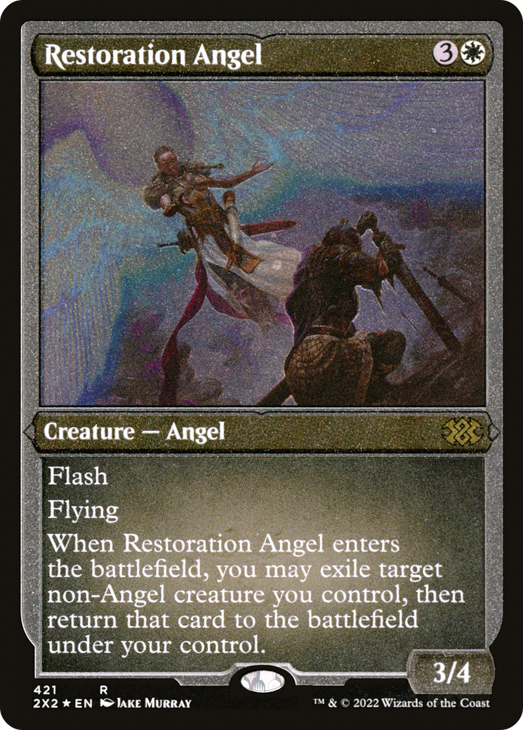 Restoration Angel - Foil Etched