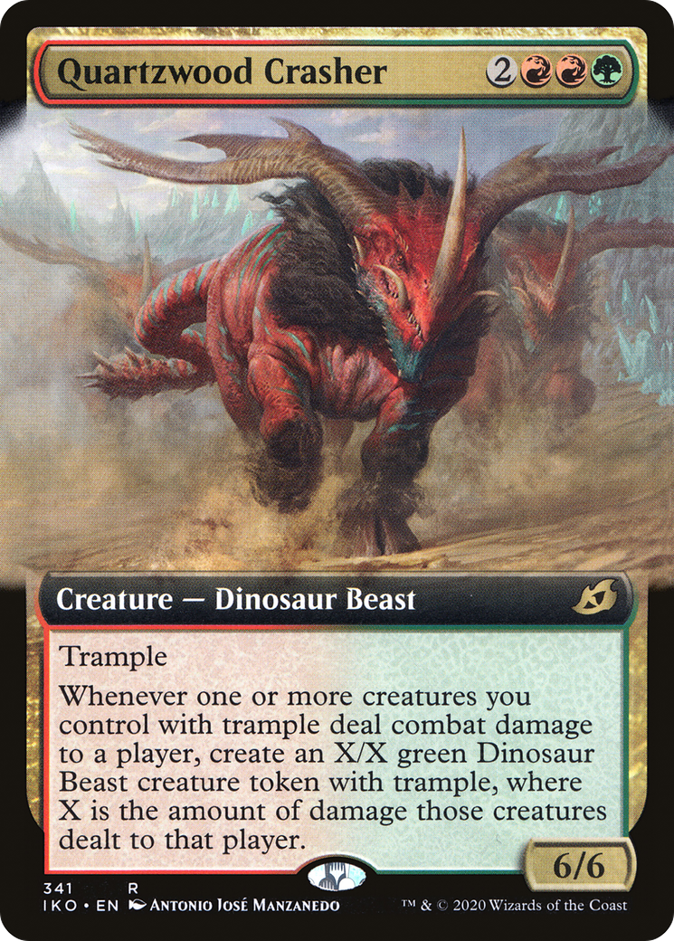 Quartzwood Crasher (341) (Extended Art)