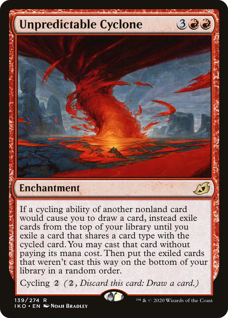 Unpredictable Cyclone - Foil