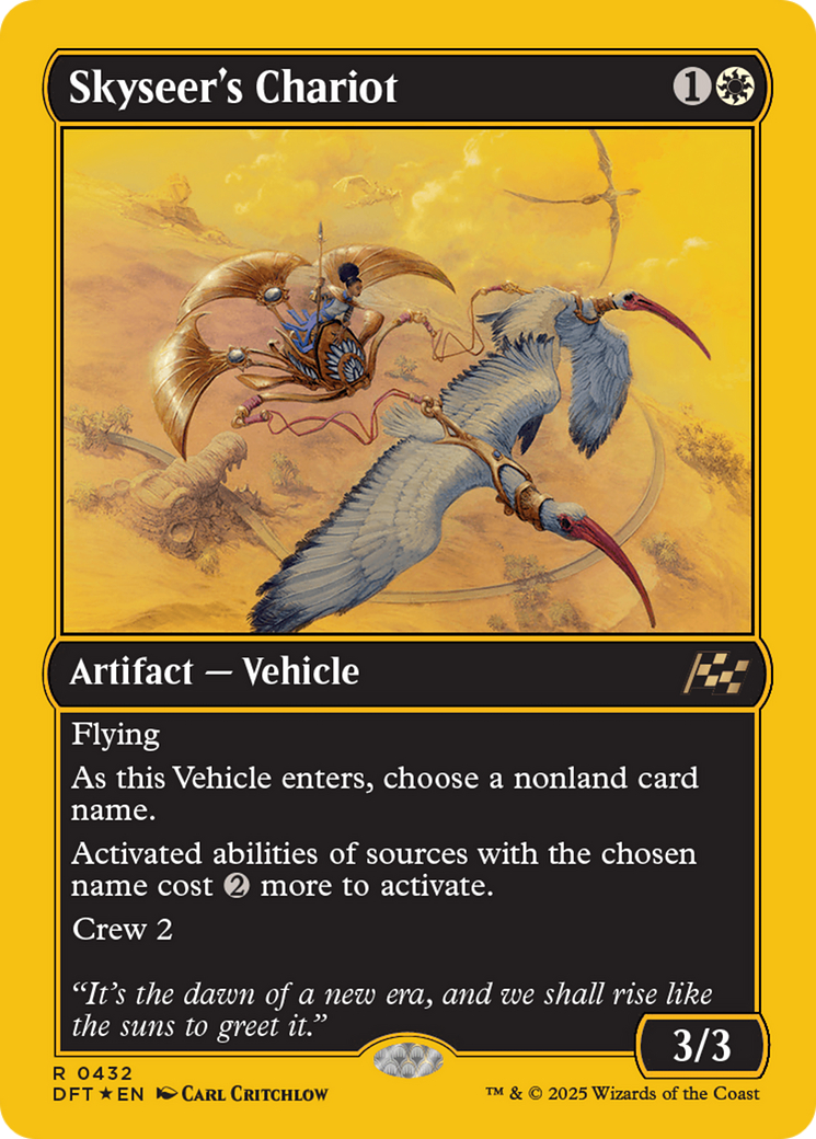 Skyseer's Chariot (0432) - First Place Foil