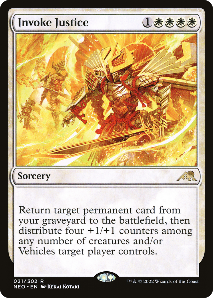 Invoke Justice - Foil