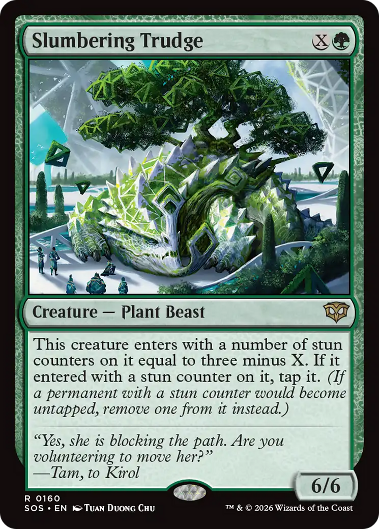 Slumbering Trudge (SOS) - Foil
