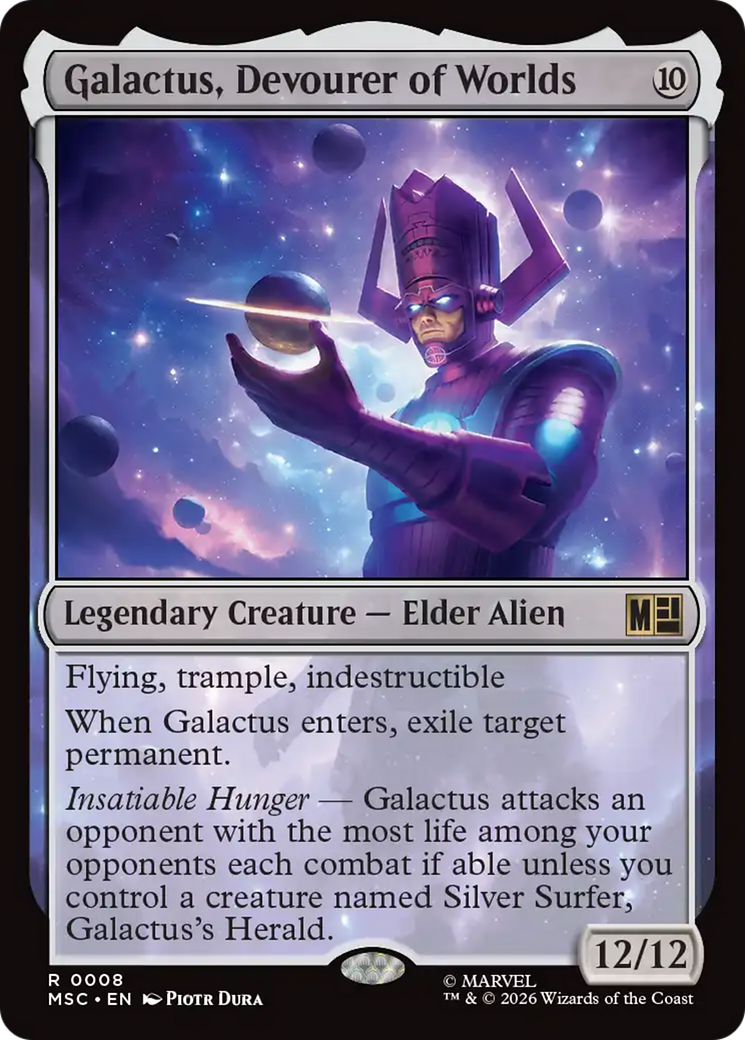 Galactus, Devourer of Worlds (MSC)