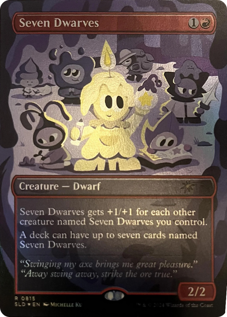 Seven Dwarves (0815) (Borderless) - Foil