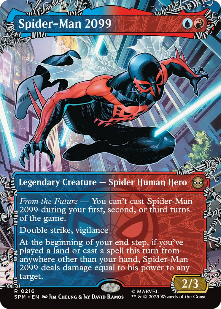 Spider-Man 2099 (0216) (Borderless) - Foil