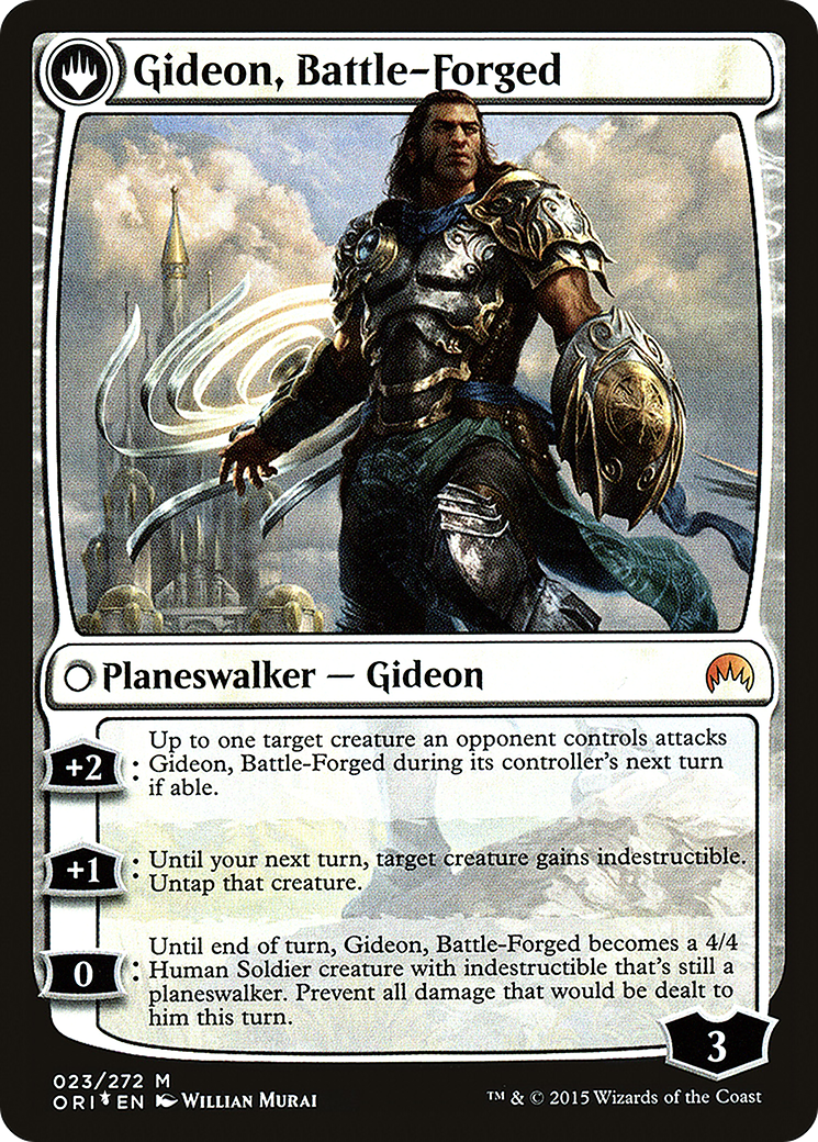 Kytheon, Hero of Akros // Gideon, Battle-Forged (023) (Prerelease) (PORI) - Foil