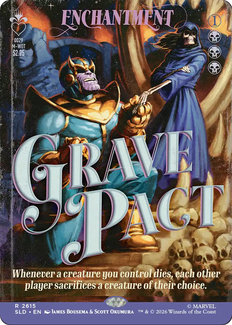 Grave Pact (2615) (Showcase) (SLD) - Foil
