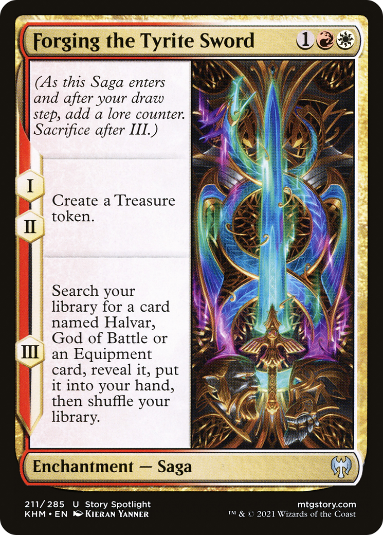 Forging the Tyrite Sword - Foil
