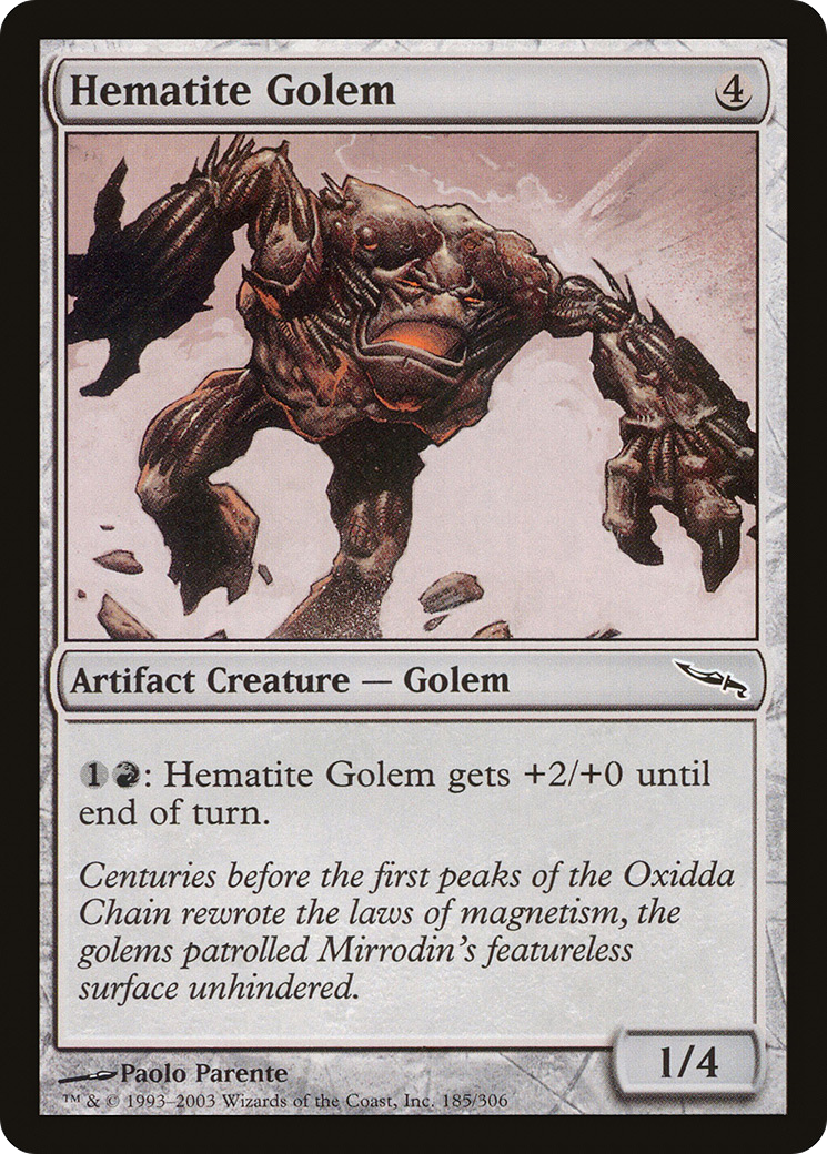 Hematite Golem - Foil