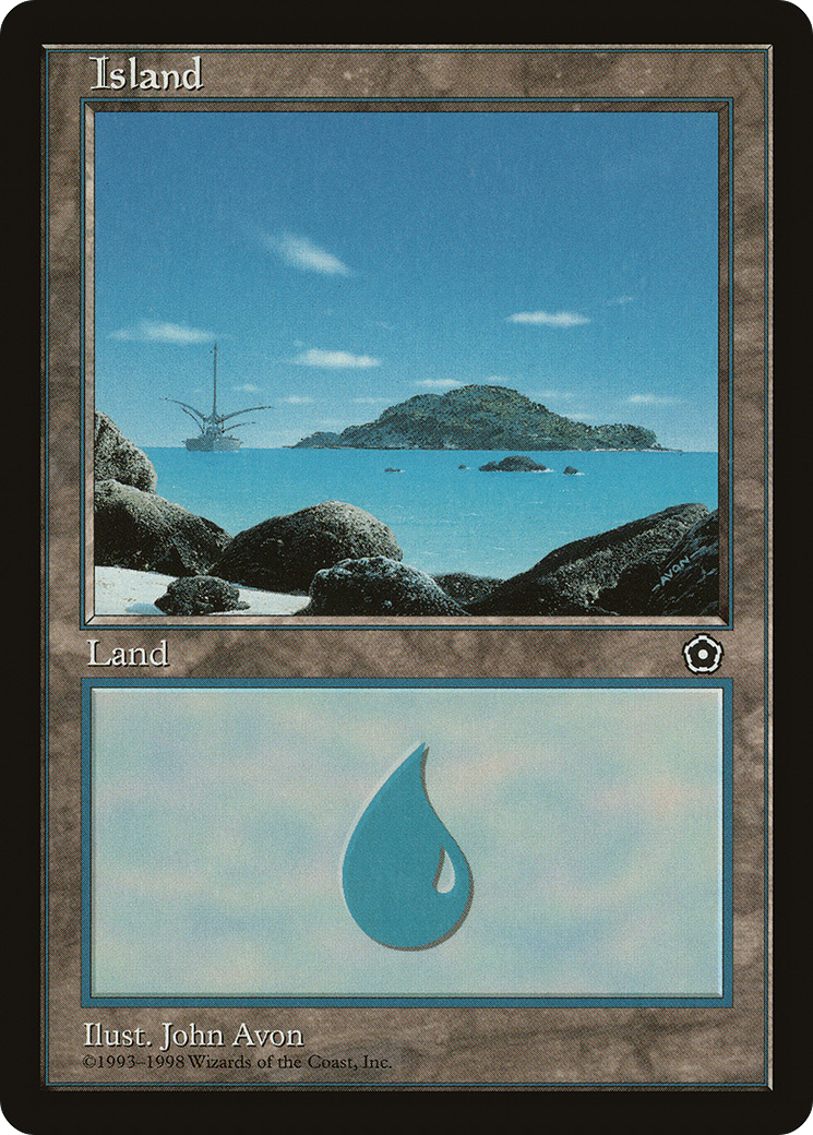 Island (Ship on Left)