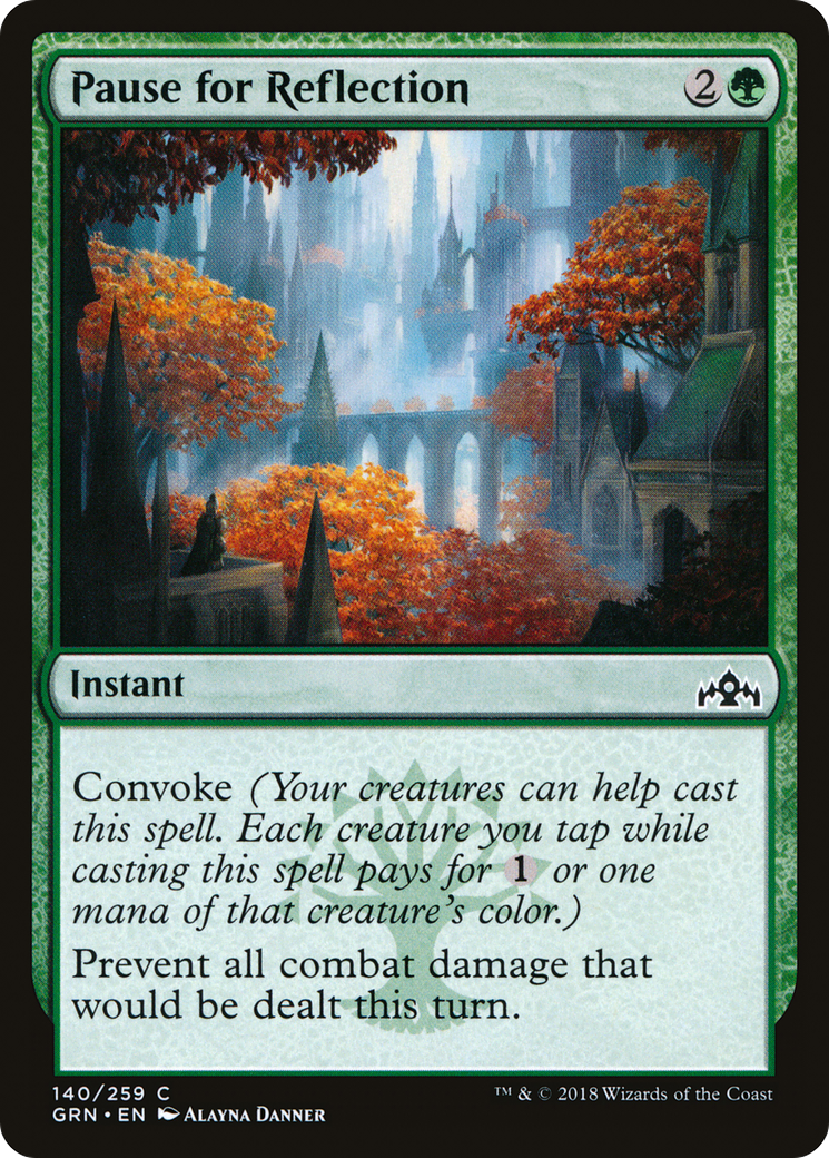 Pause for Reflection - Foil
