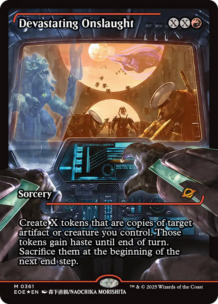 Devastating Onslaught (0361) (Showcase) - Foil