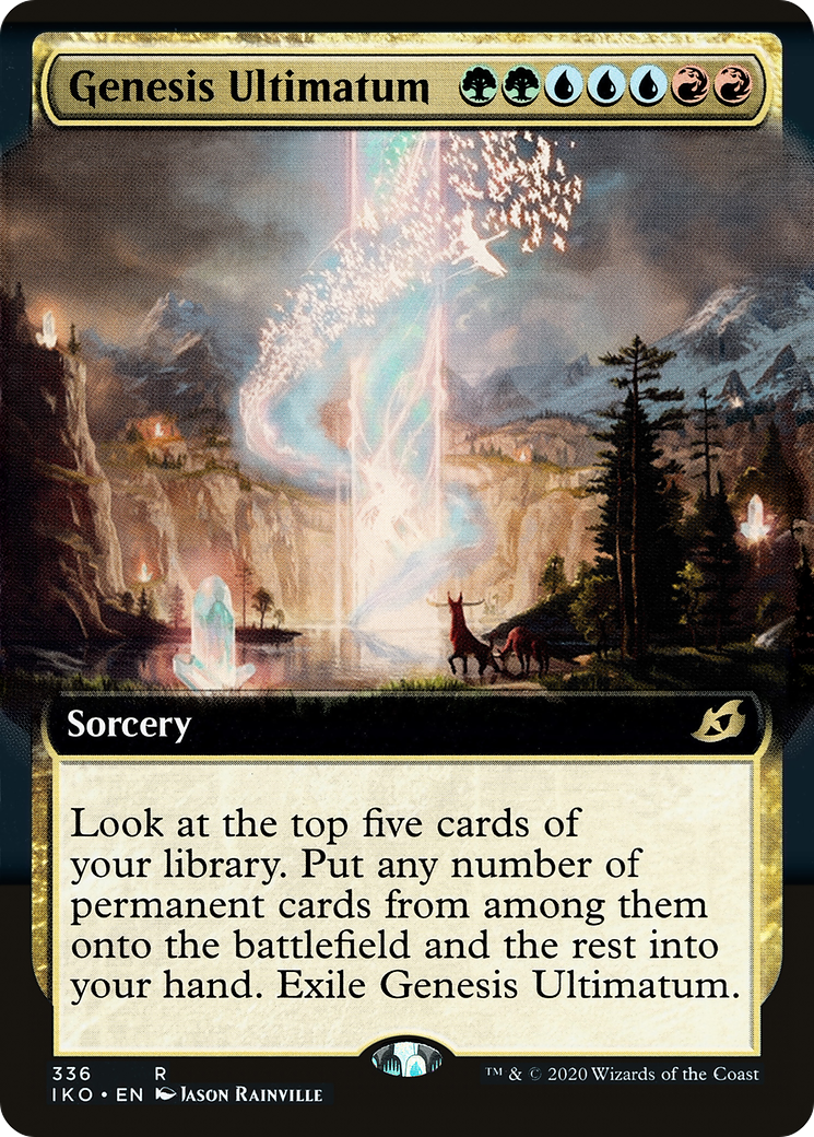 Genesis Ultimatum (336) (Extended Art) - Foil