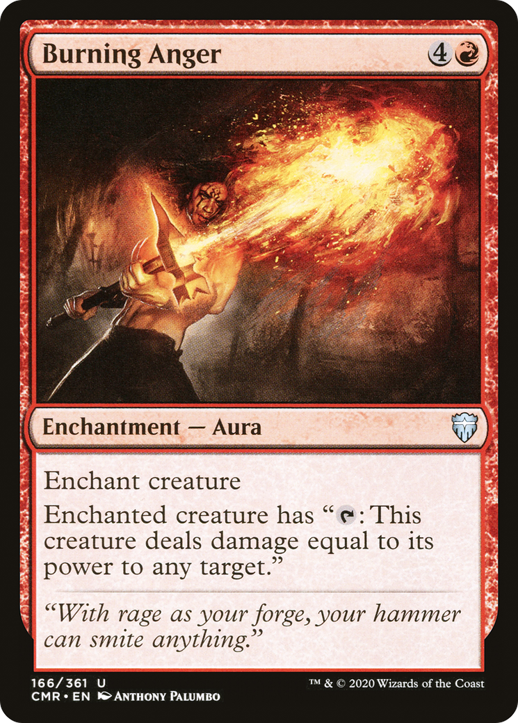Burning Anger - Foil