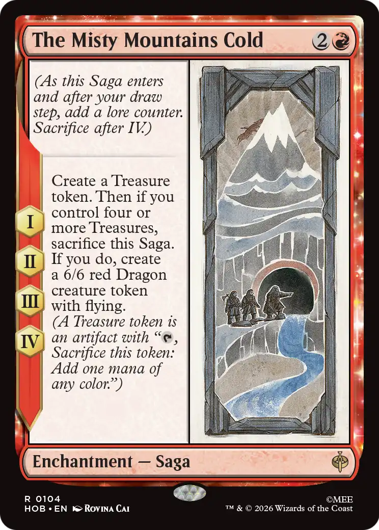 The Misty Mountains Cold (HOB)