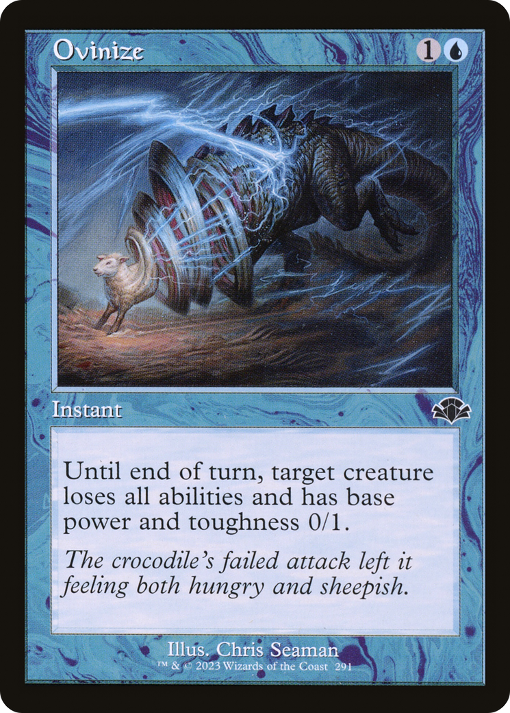 Ovinize (291) (Retro Frame) - Foil