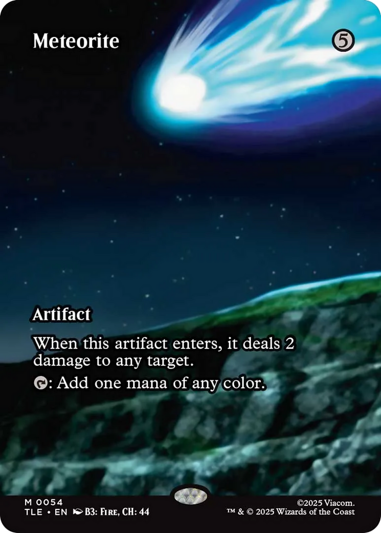 Meteorite (0054) (Borderless) - Foil tle