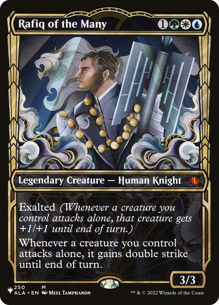 Rafiq of the Many (ALA-250) (Showcase) (PLST)