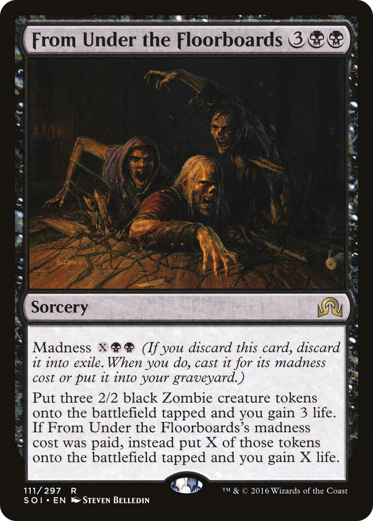 From Under the Floorboards - Foil