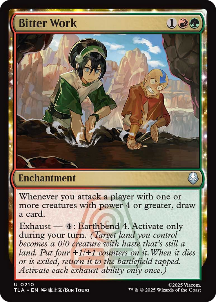 Bitter Work - Foil tla