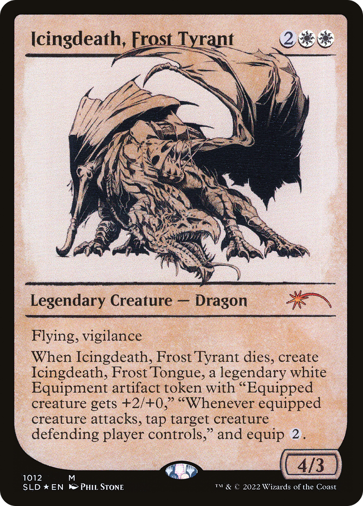 Icingdeath, Frost Tyrant (1012) (Showcase) - Foil