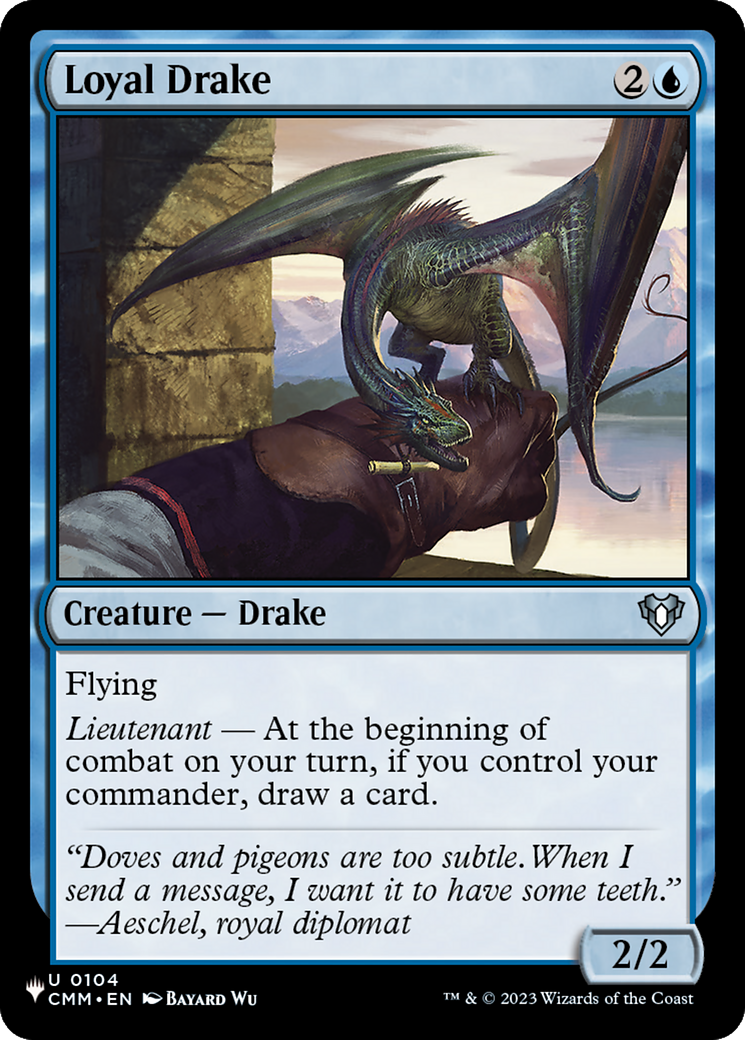 Loyal Drake (CMM-104) (PLST)