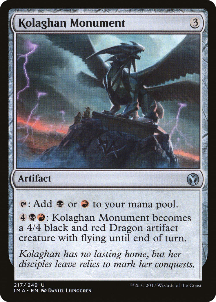 Kolaghan Monument - Foil
