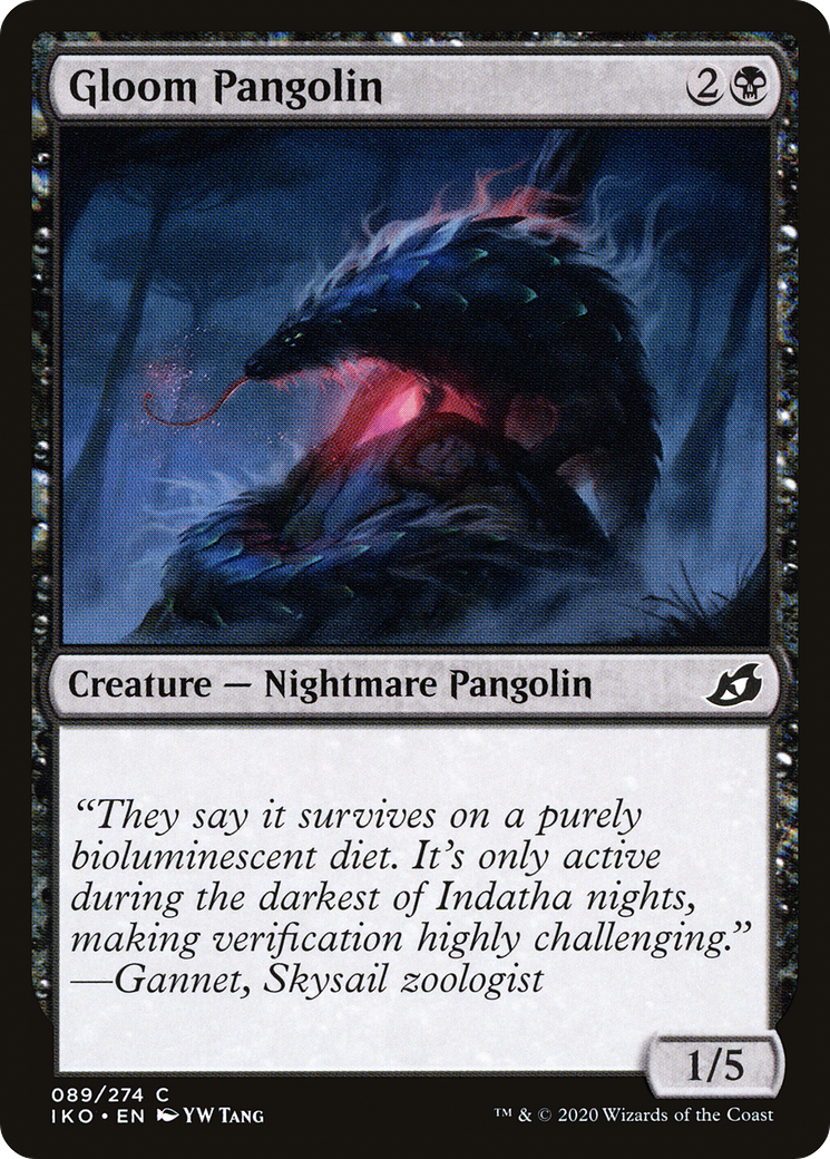 Gloom Pangolin - Foil