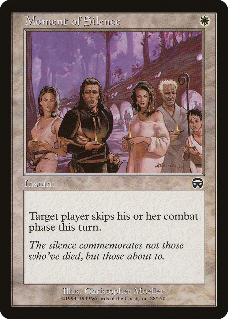Moment of Silence - Foil