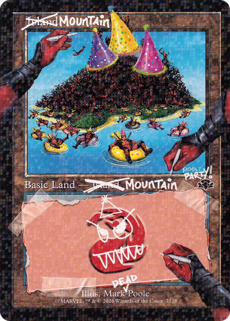 Mountain (7128) (Showcase) (SLD) - Foil