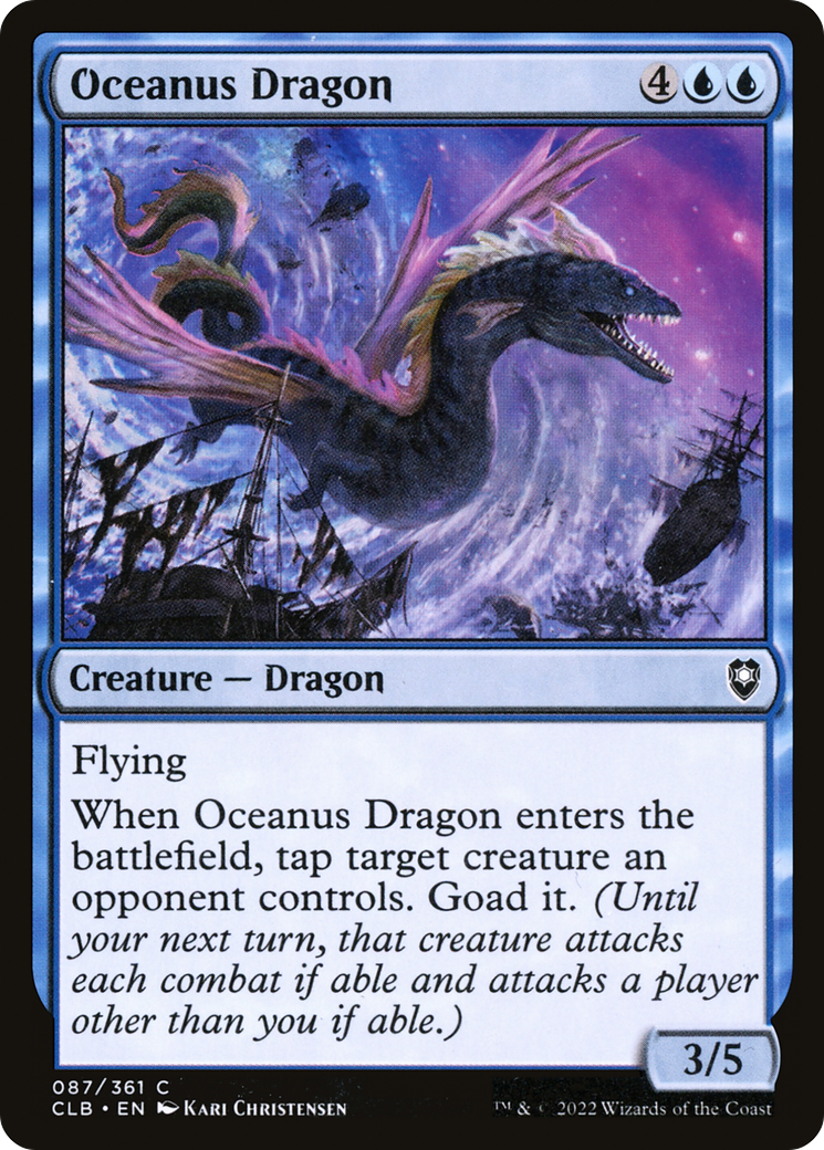 Oceanus Dragon - Foil