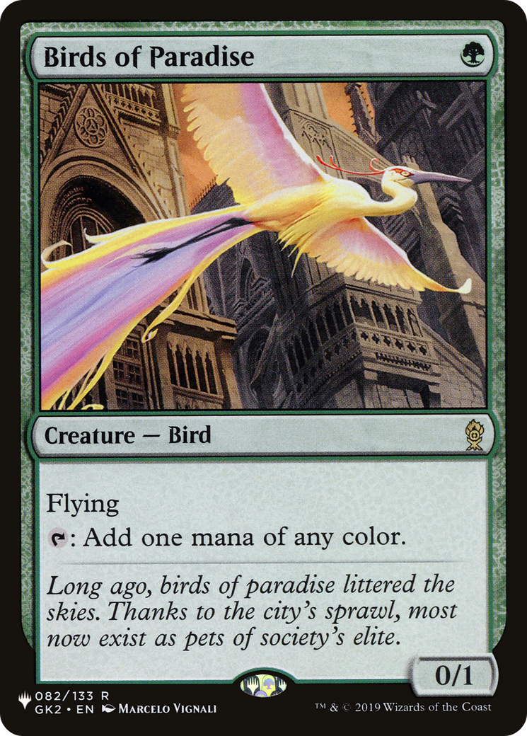Birds of Paradise (GK2-82) (PLST)