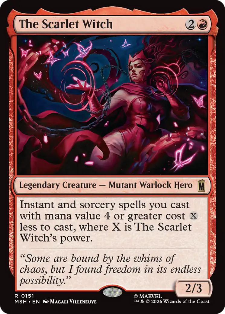 The Scarlet Witch (0151) (MSH) - Foil