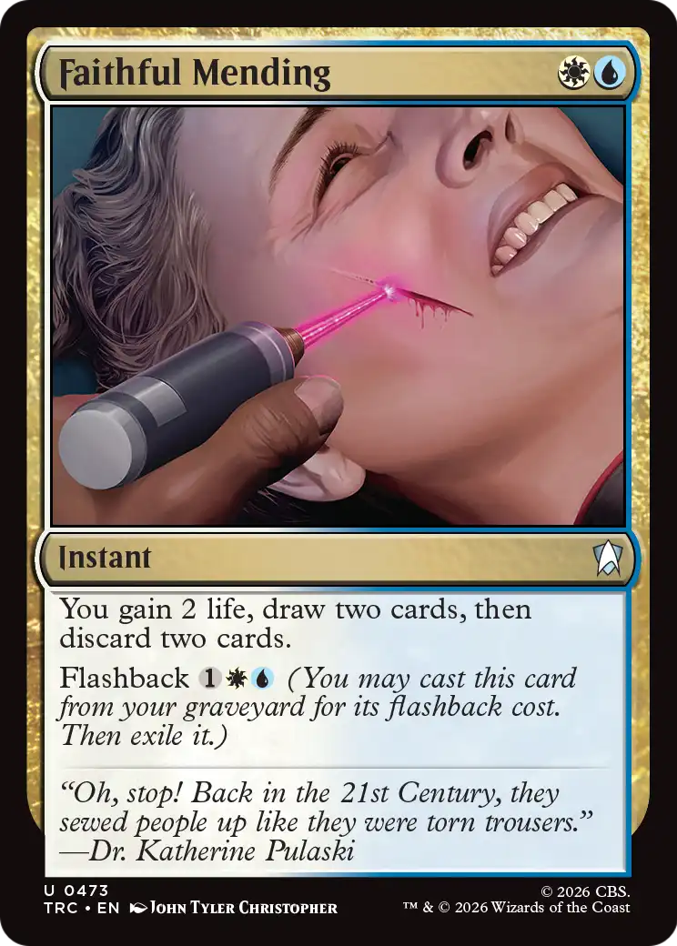 Faithful Mending (TRC) - Surge Foil