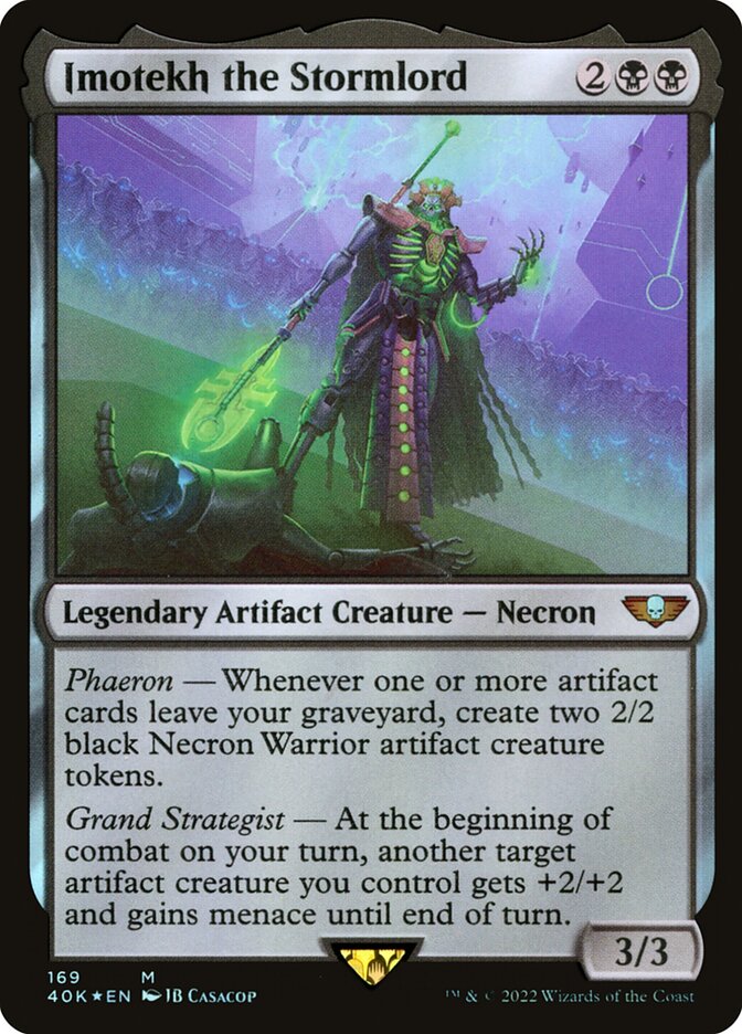 Imotekh the Stormlord (40K) - Foil