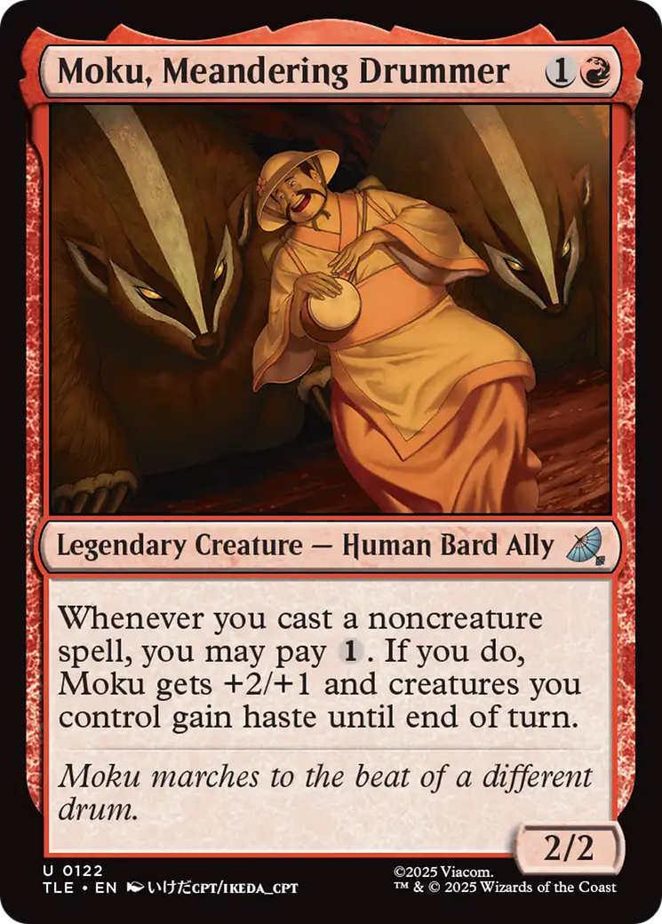 Moku, Meandering Drummer - Foil tle