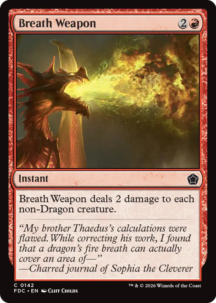 Breath Weapon (FDC)