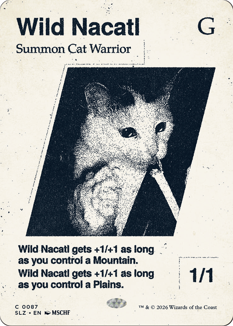 Wild Nacatl (0087) (Showcase) (SLZ)