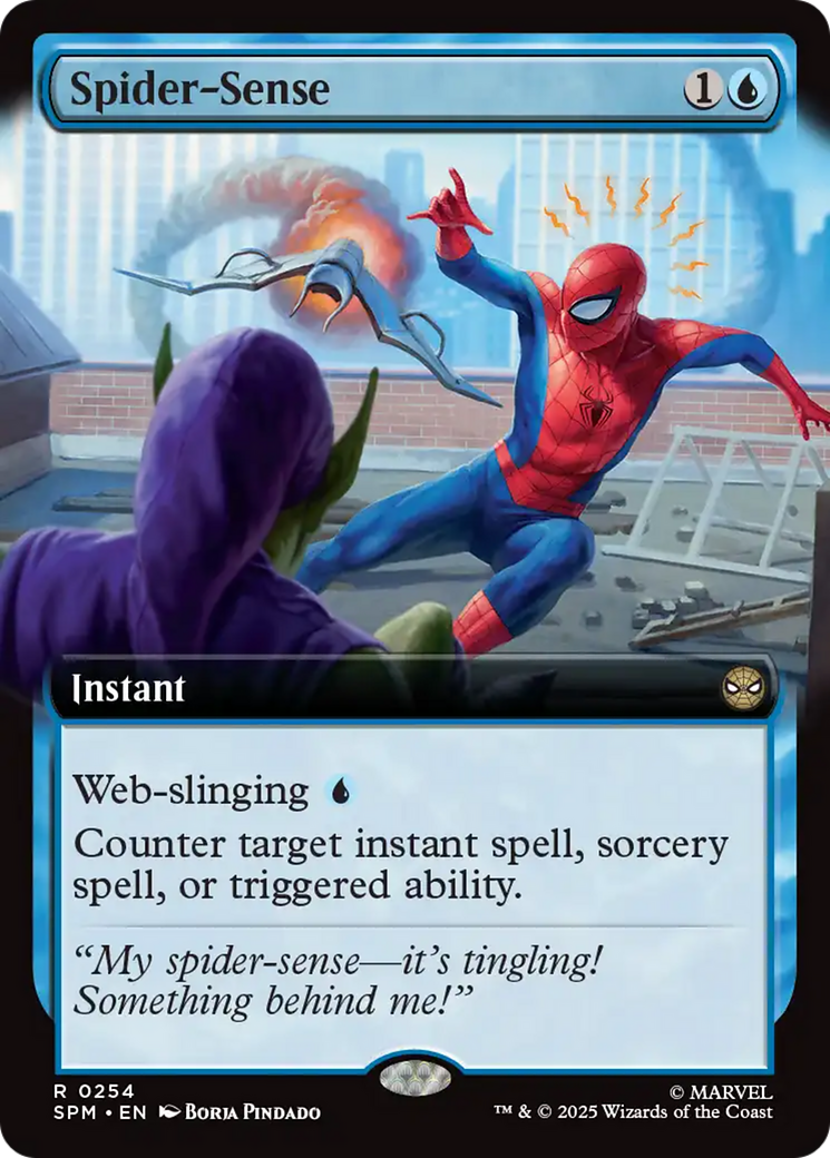 Spider-Sense (0254) (Extended Art) - Foil