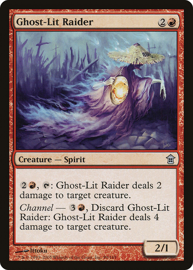 Ghost-Lit Raider - Foil