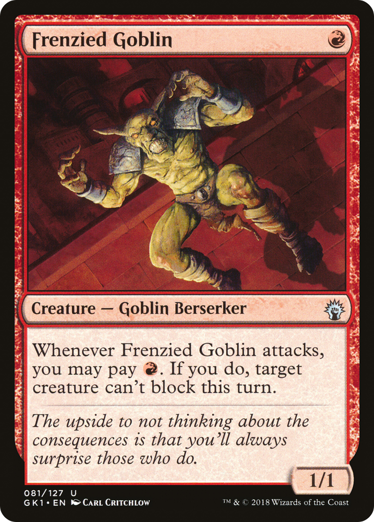 Frenzied Goblin (GK)