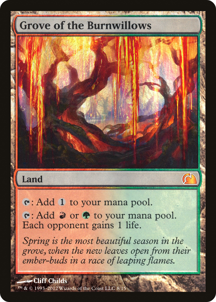Grove of the Burnwillows - Foil