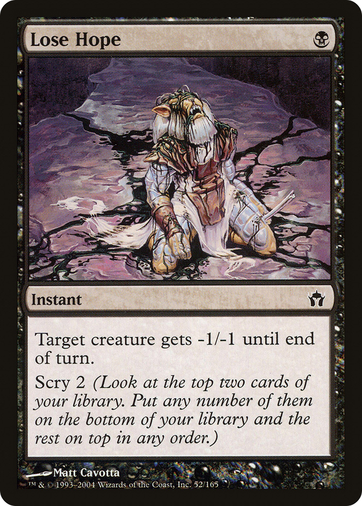 Lose Hope - Foil