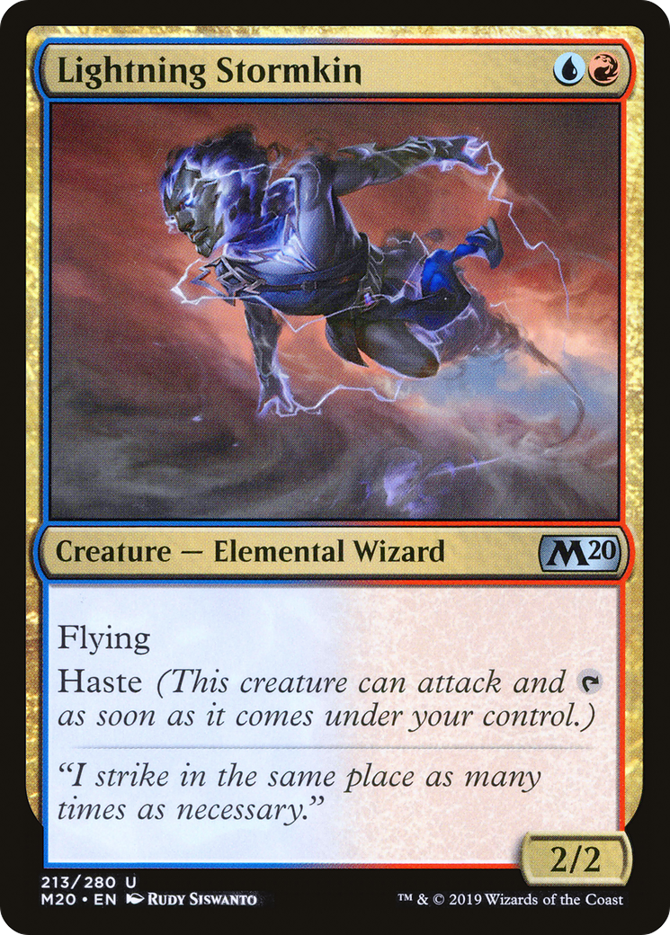 Lightning Stormkin - Foil