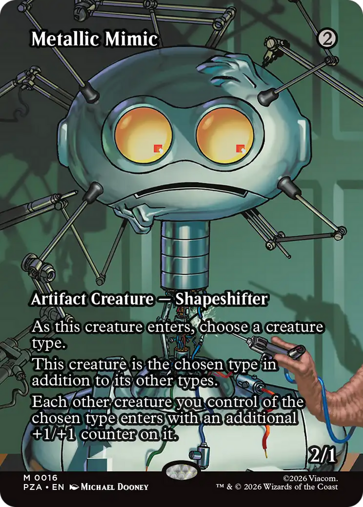 Metallic Mimic (0016) (Borderless) (PZA) - Foil